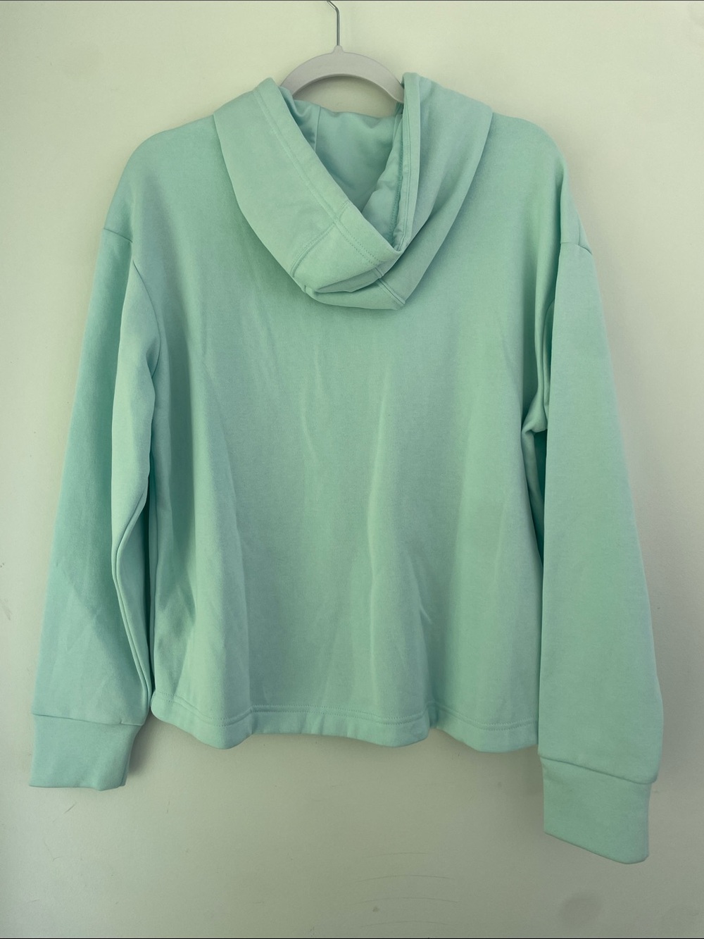 Adidas Mint Green Hoodie with Multicolor Polka-Dot Logo 1X NEW - Picture 7 of 7
